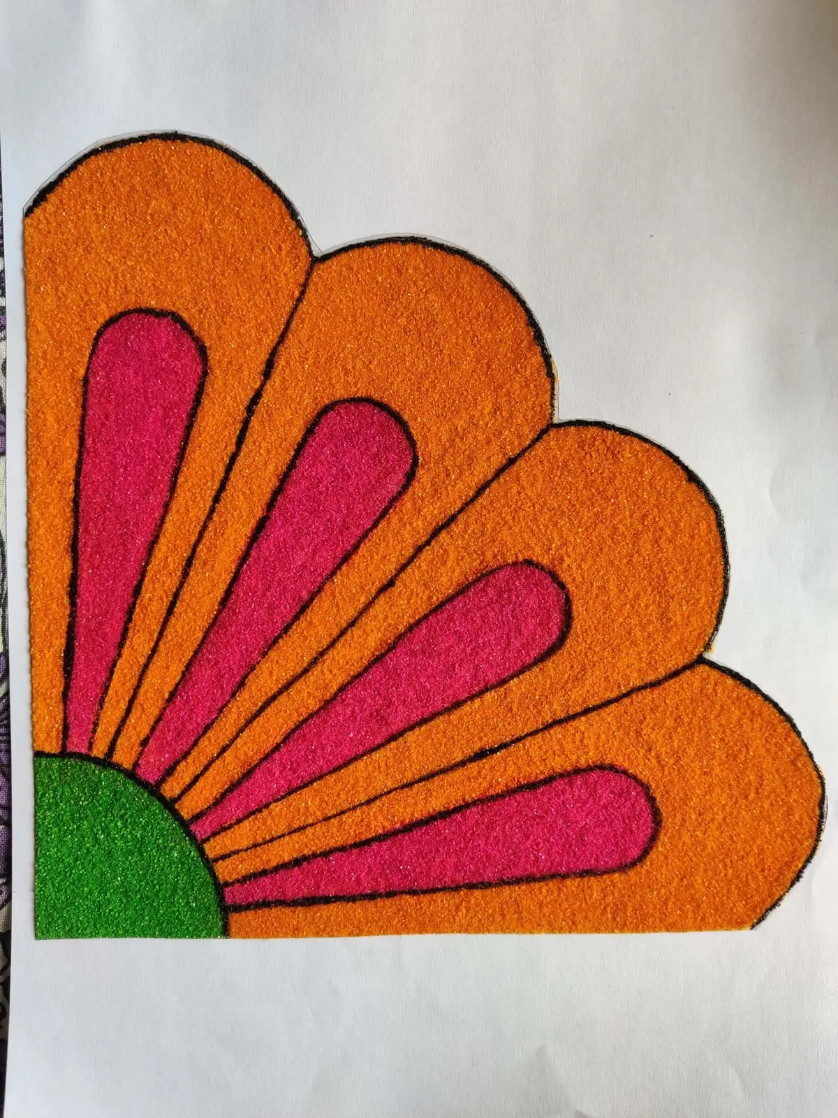 Flower Fan Corner