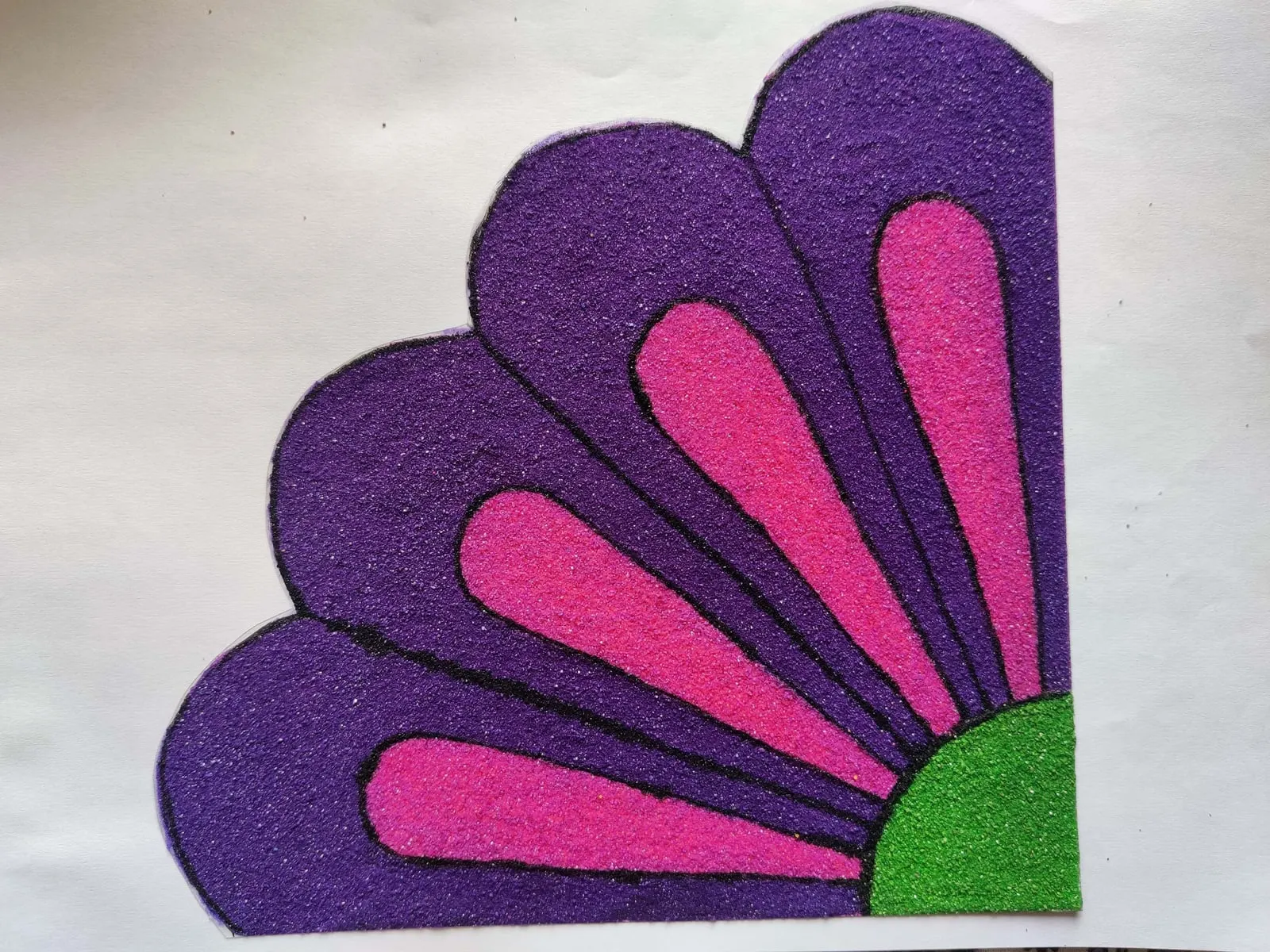 Flower Fan Corner