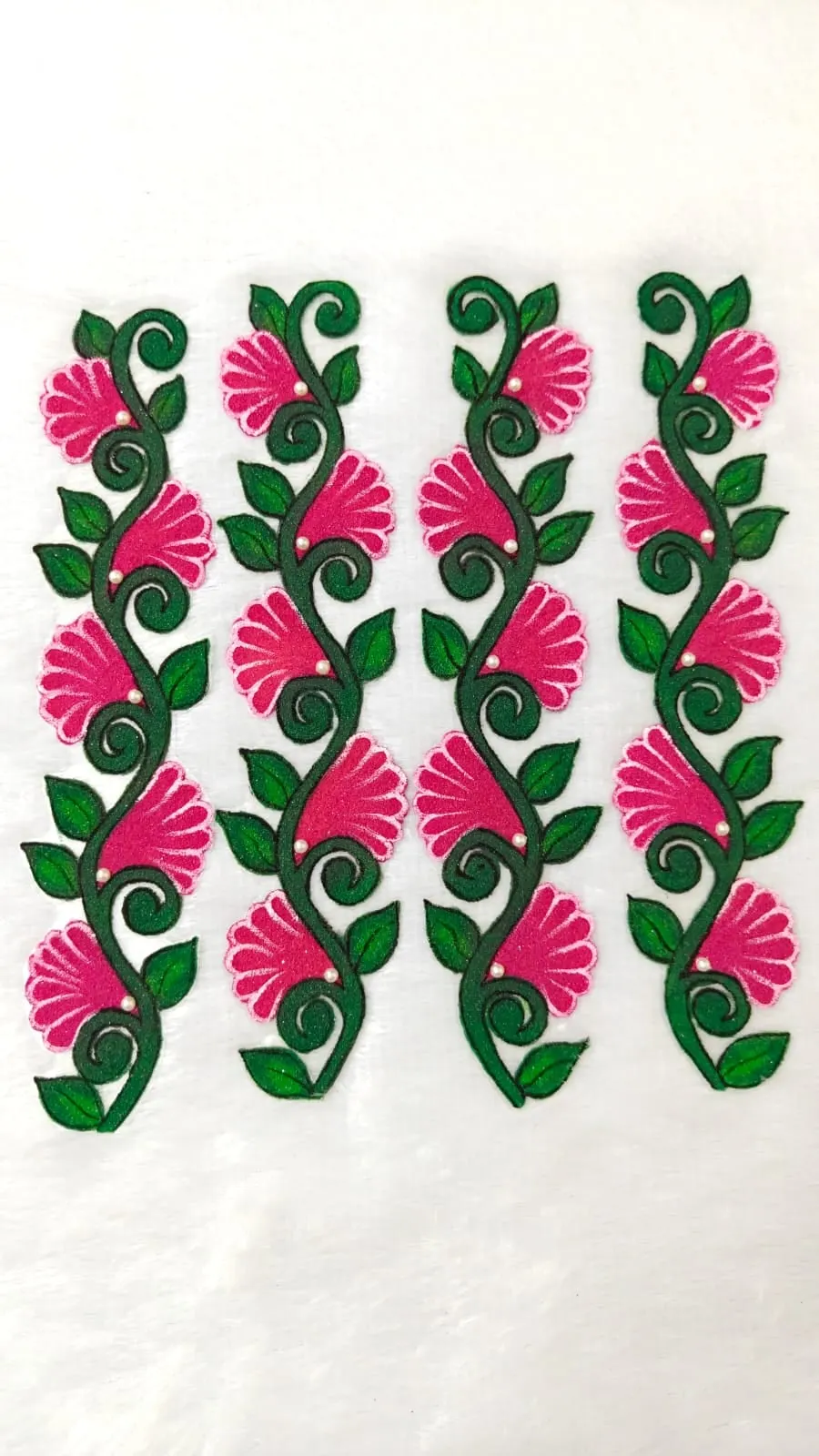Flower Vine Border