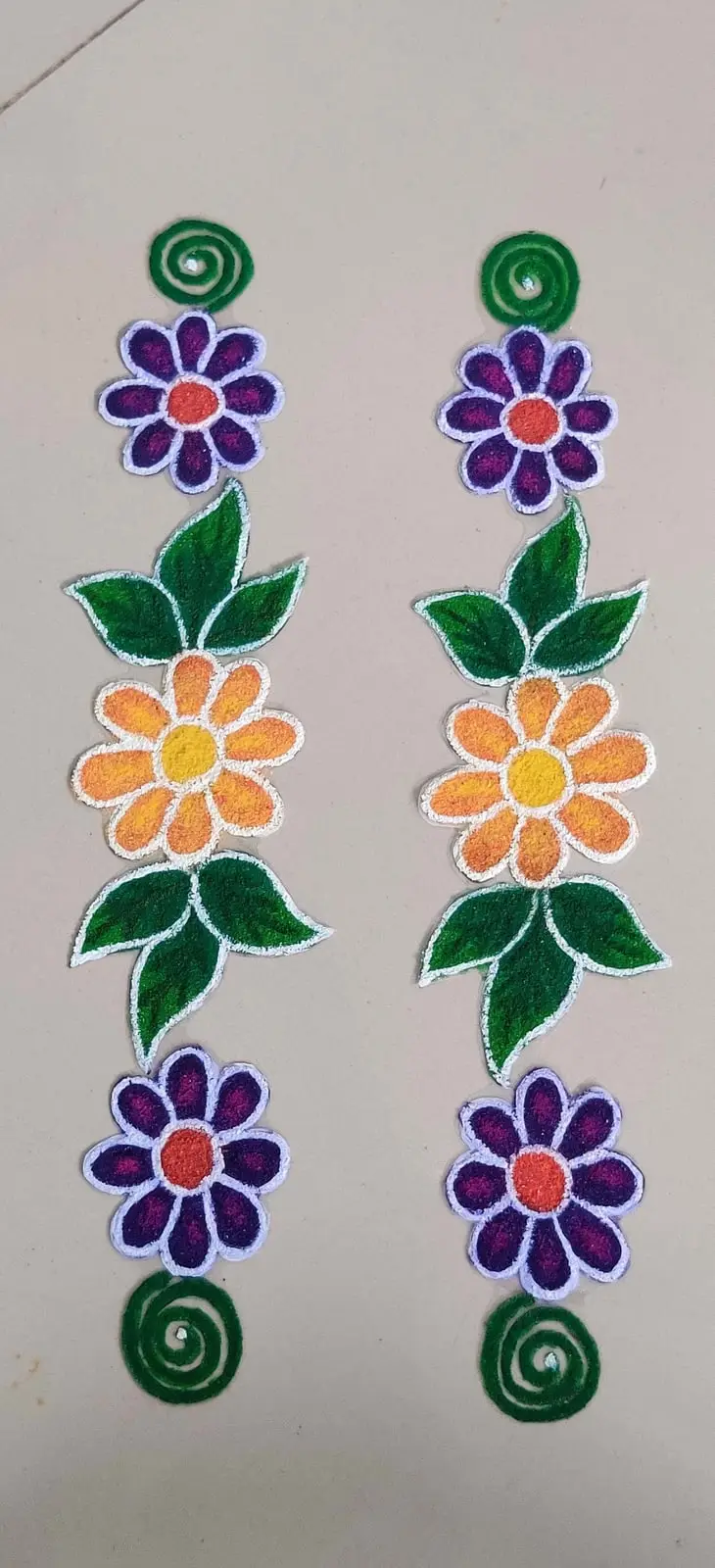 Flower Vine Border