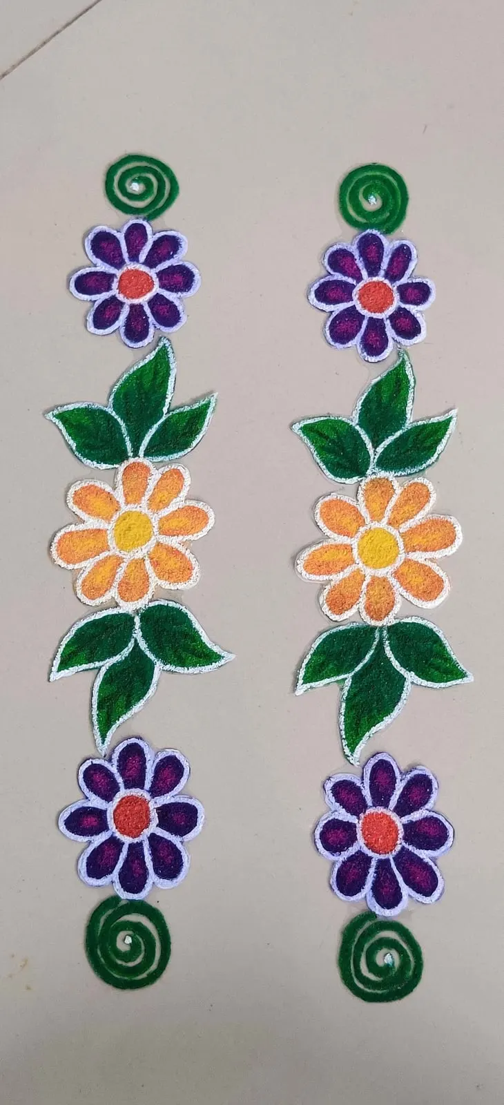 Flower Vine Border