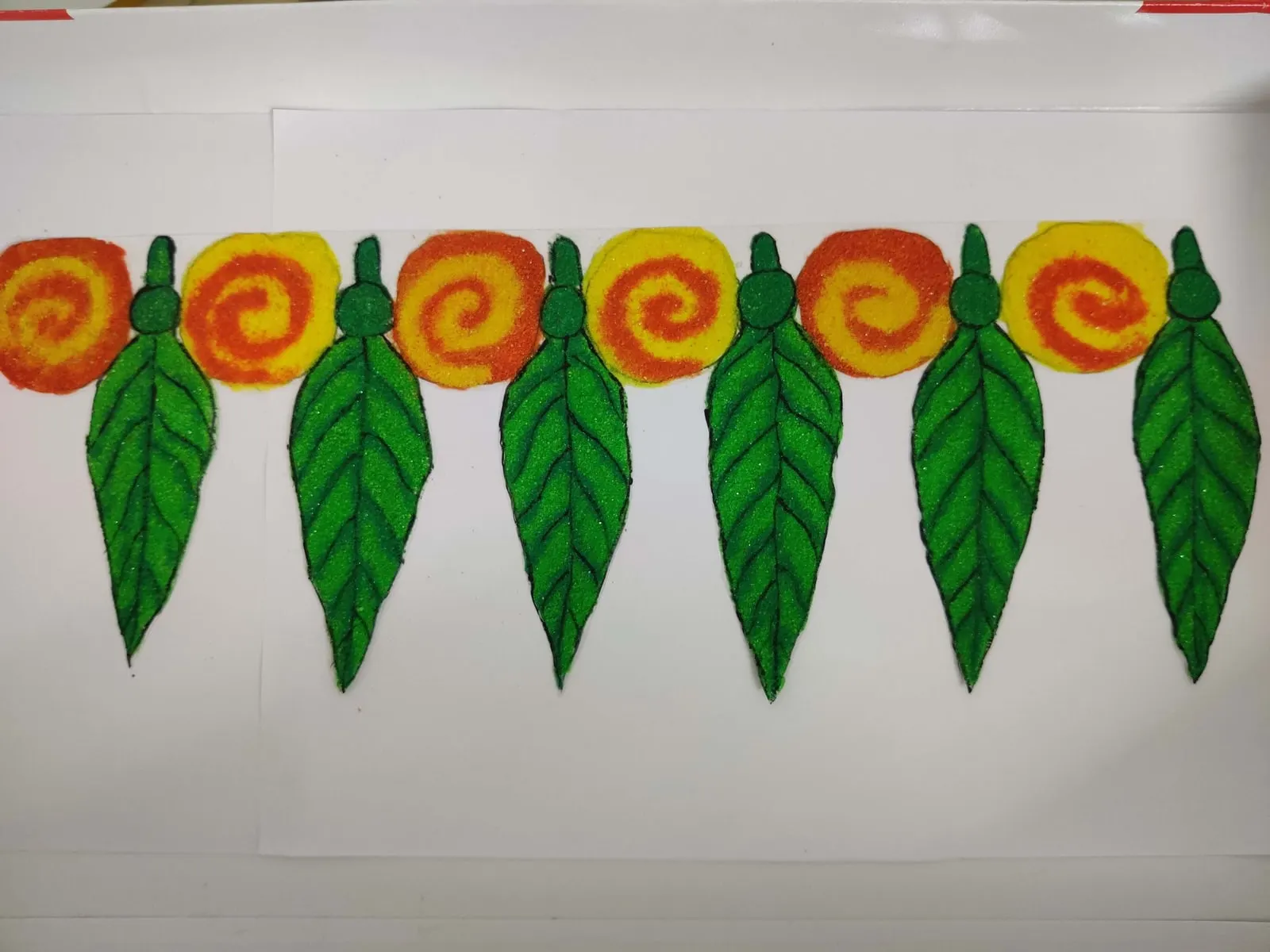 Garland Swirl Border