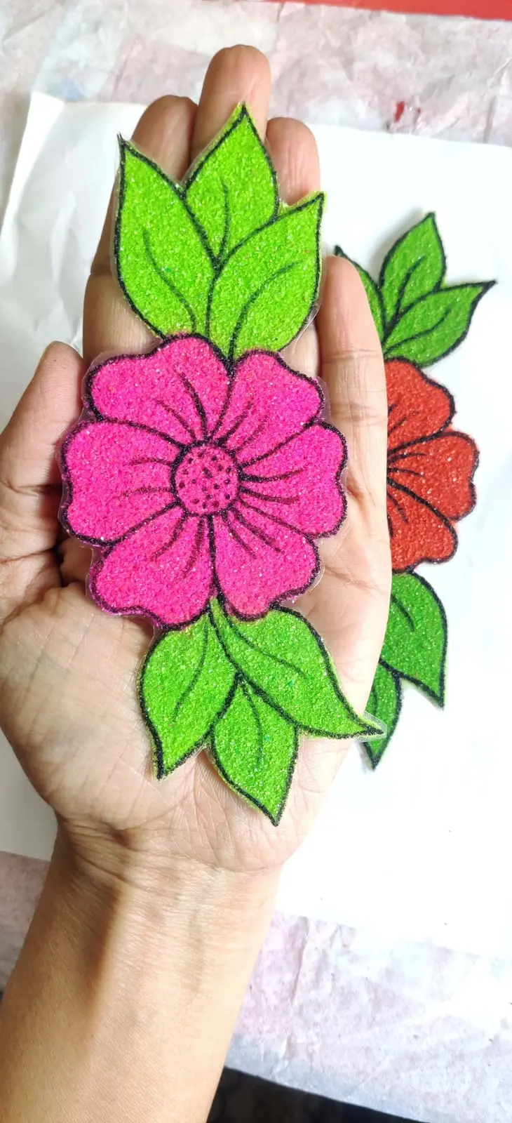 Hand Holding Flower