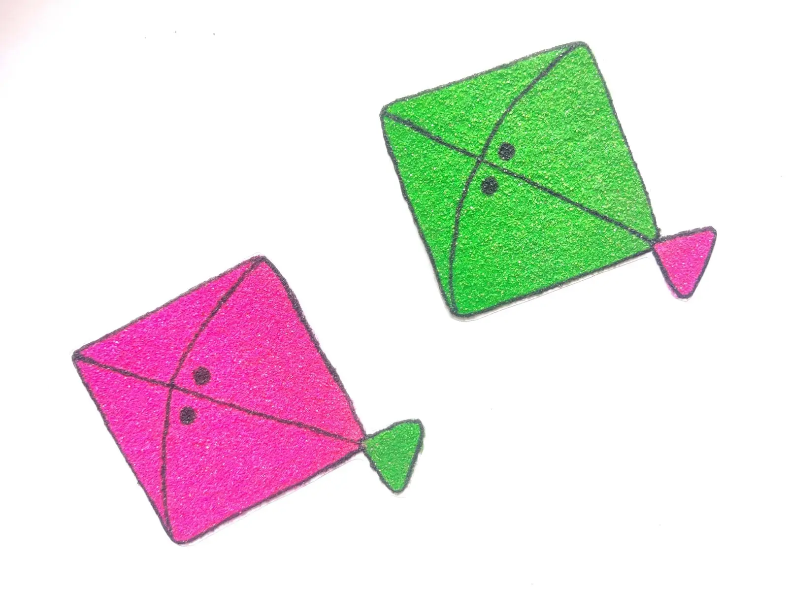 Kite Diamond Dots