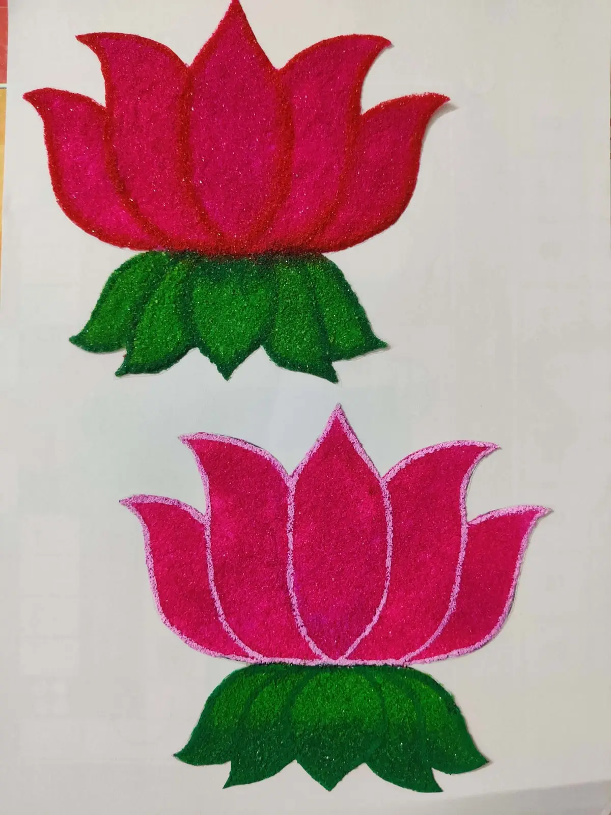 Lotus Flower Pair