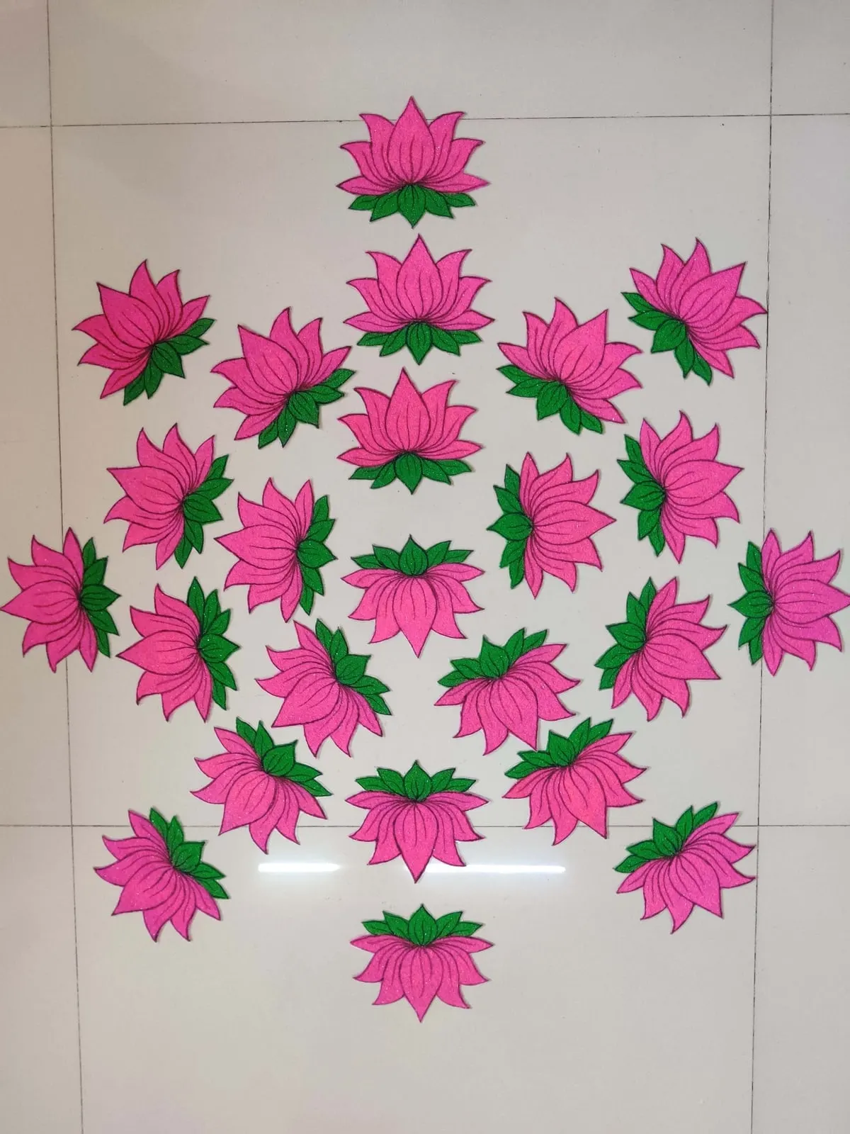 Lotus Mandala Circular