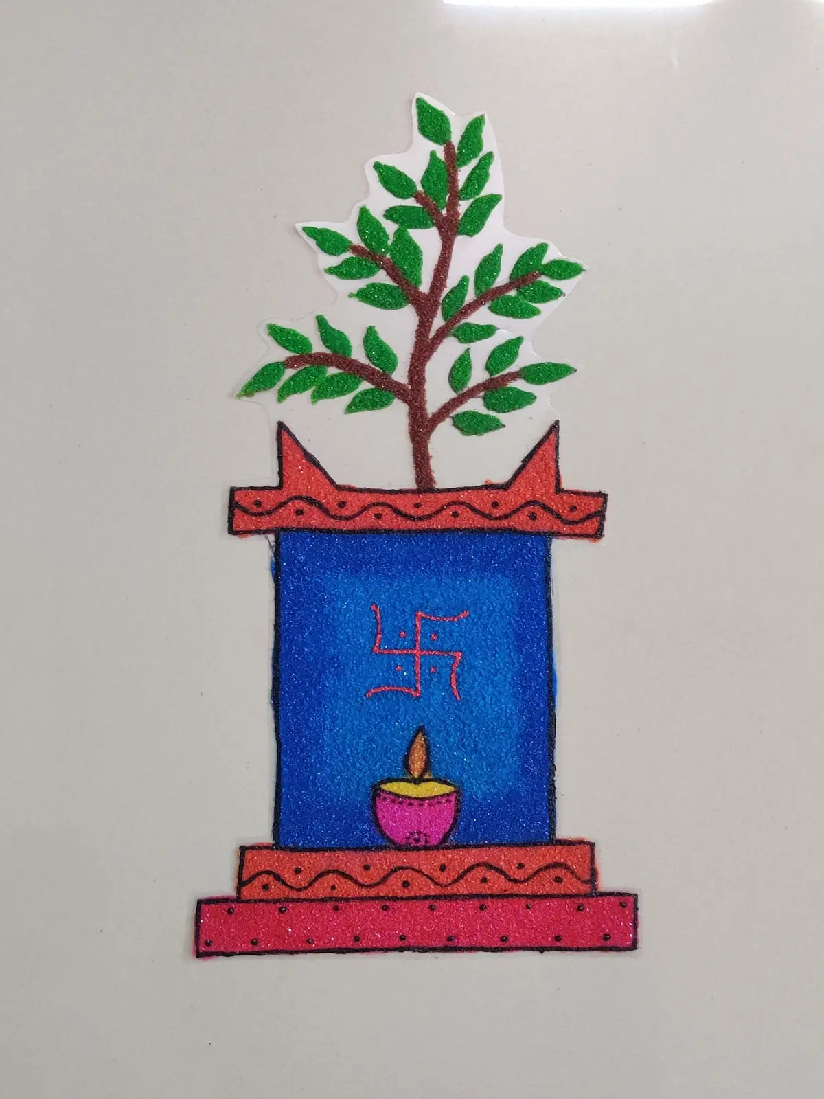 Tulsi Vrindavan Pedestal