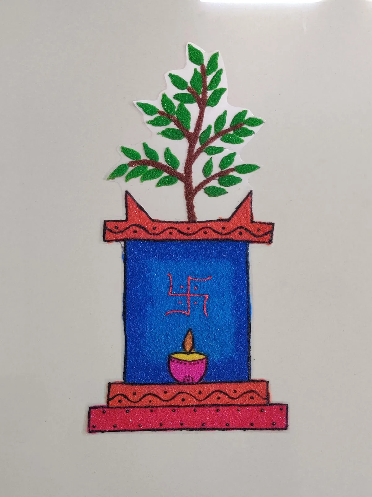 Tulsi Vrindavan Pedestal