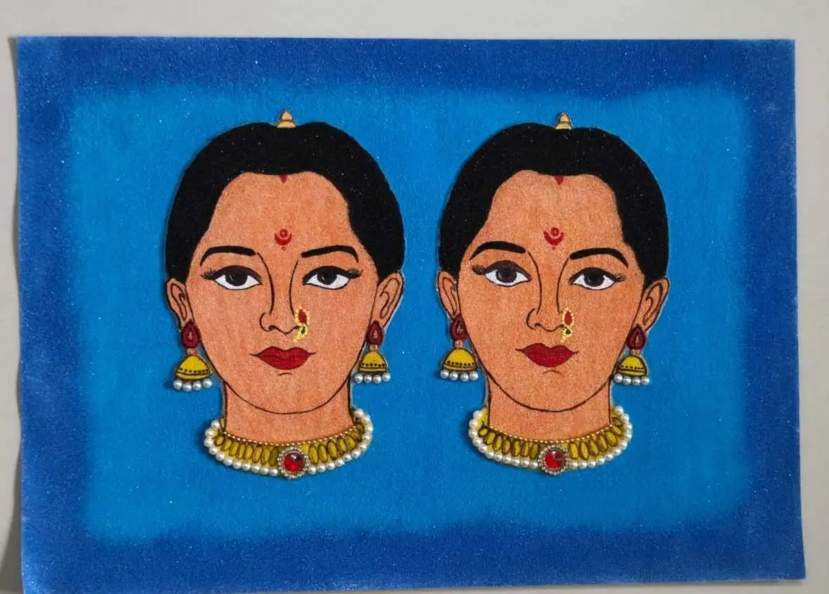 Twin Lady Face